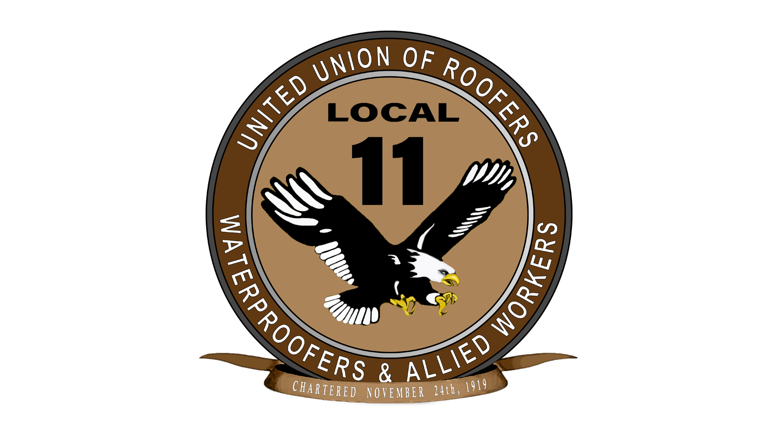 Roofers Union Local 11 logo